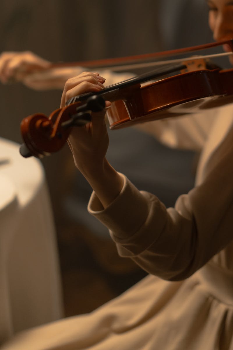 Woman Playing Violin